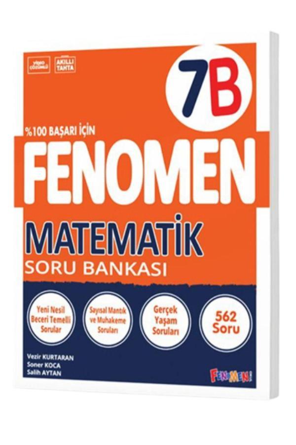 FENOMEN 7.SINIF MATEMATİK B SORU BANKASI - Tonguç Akademi - Image 1