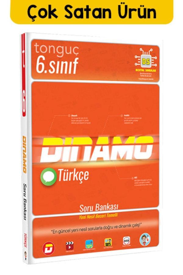 Güncel 6. Sınıf Dinamo Türkçe Soru Bankası - Tonguç Akademi - Image 1