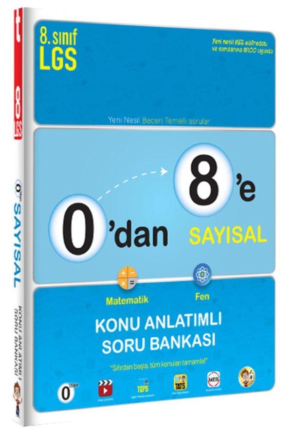 Tonguç 8. Sınıf Lgs 0 Dan 8 E Sayısal Konu Anlatımlı Soru Bankası - Tonguç Akademi - Image 1