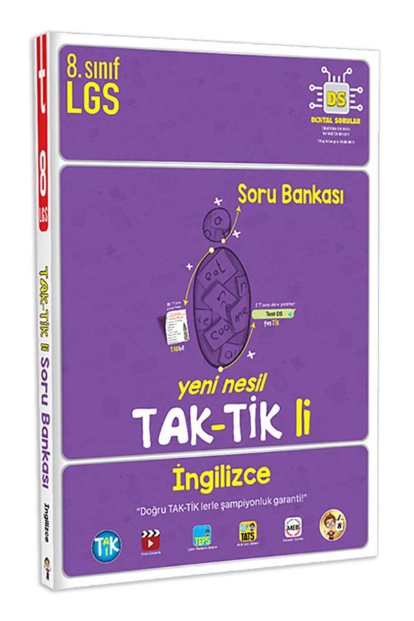 Tonguç Yayınları 8. Sınıf Ingilizce Taktikli Soru Bankası 2022 - Tonguç Akademi - Image 1