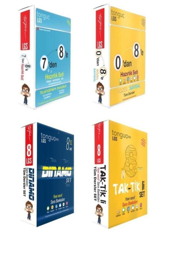 Tonguç Akademi Tonguç 7'den 8'e 0'dan 8'e 8. Sınıf Dinamo + Taktikli Soru Seti - Tonguç Akademi - Image 1
