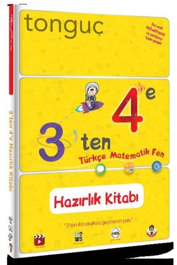 Tonguç Akademi 3 Ten 4 E Hazırlık Kitabı - Tonguç Akademi - Image 1