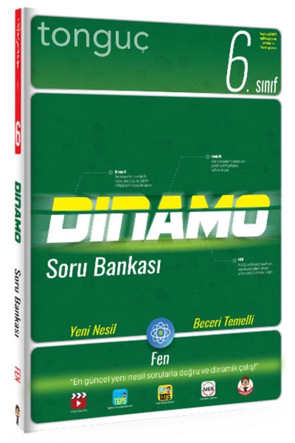 Yeni Baskı 6. Sınıf Dinamo Fen Bilimleri Soru Bankası - Tonguç Akademi - Image 1