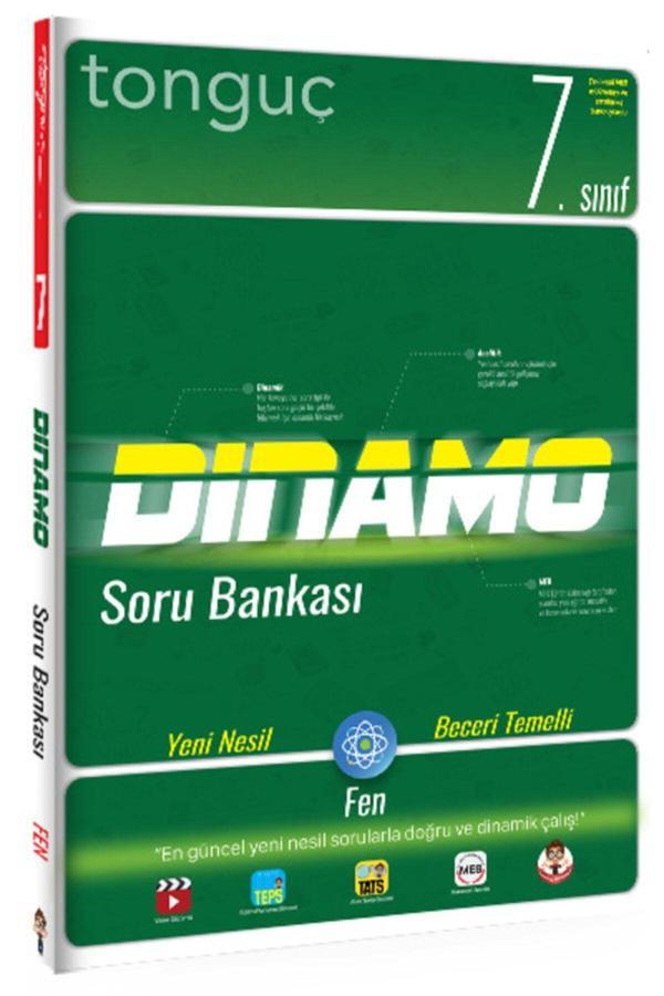 Yeni Baskı 7. Sınıf Dinamo Fen Bilimleri Soru Bankası - Tonguç Akademi - Image 1