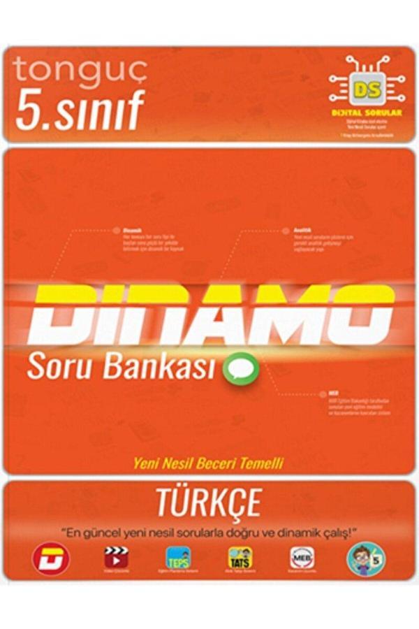 5. Sınıf Dinamo Türkçe Soru Bankası / Kolektif / Tonguç Akademi / 9786254222665 - Tonguç Yayınları - Image 1