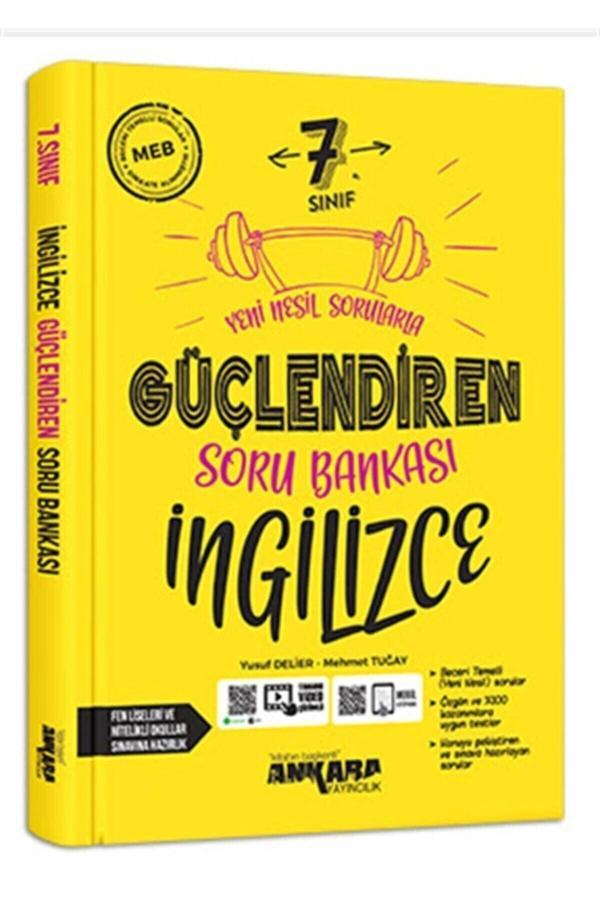 Ankara 7.sınıf Güçlendiren Ingilizce Soru Bankası - Üç Dört Beş Yayınları - Image 1