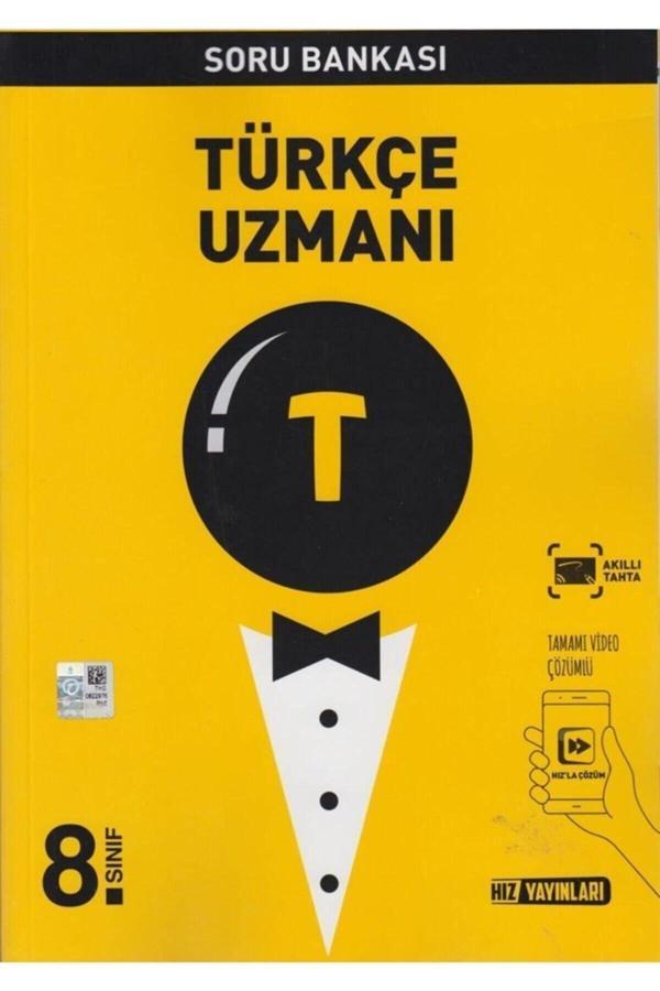 Hız Yayınları 8. Sınıf Türkçe Uzmanı Soru Bankası - Üç Dört Beş Yayınları - Image 1