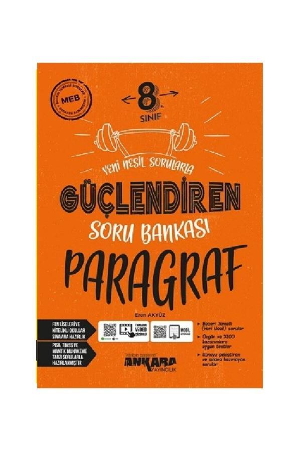8. Sınıf Lgs Paragraf Güçlendiren Soru Bankası Ankara Yayıncıık - Ankara Yayıncılık - Image 1