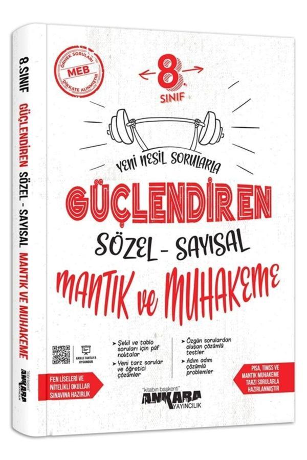 8. Sınıf Sözel Sayısal Mantık Ve Muhakeme Güçlendiren Soru Bankası - Ankara Yayıncılık - Image 1