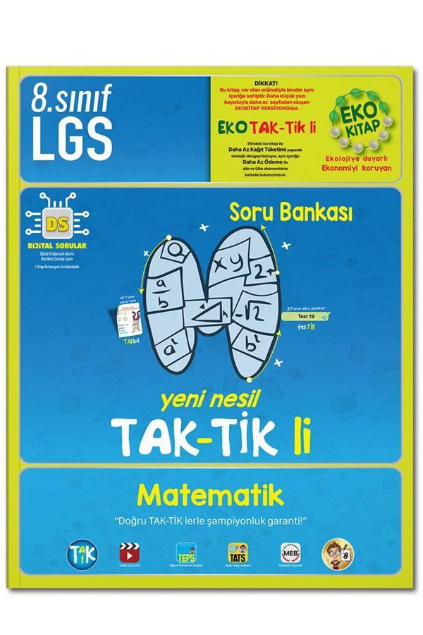 8. Sınıf Lgs Matematik Eko Taktikli Soru Bankası - Fenomen Yayıncılık - Image 1