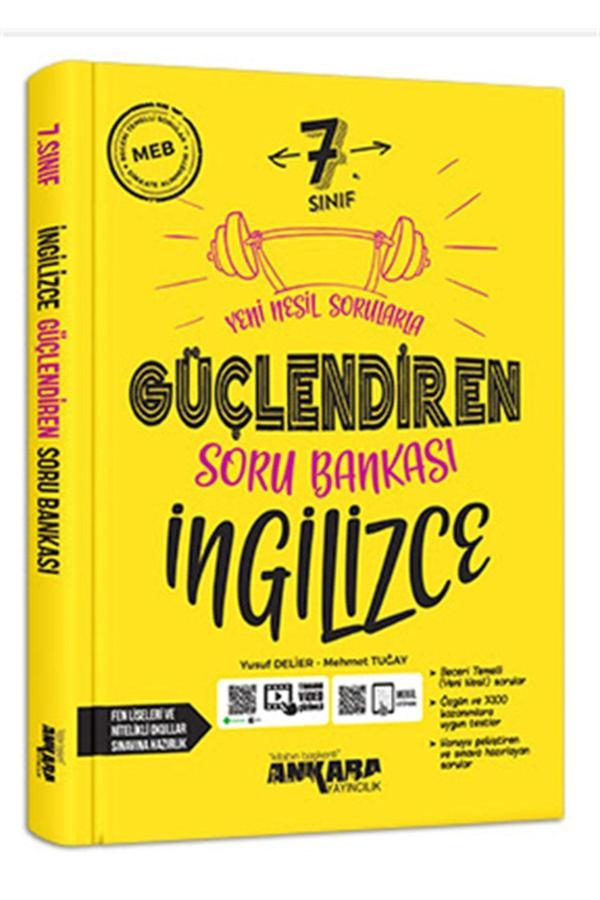 Ankara 7. Sınıf Güçlendiren Ingilizce Soru Bankası 2023 - Fenomen Yayıncılık - Image 1