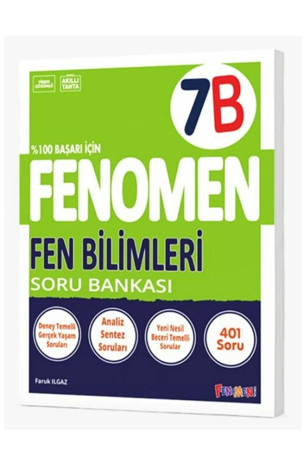 Edu Kırtasiyem Fenomen 7. Sınıf Fen Bilimleri (B) Soru Bankası - Fenomen Yayıncılık - Image 1