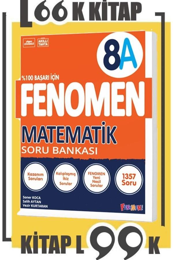 FENOMEN 8. SINIF MATEMATİK A SORU BANKASI 2023-2024 YENİ!! - Fenomen Yayıncılık - Image 1