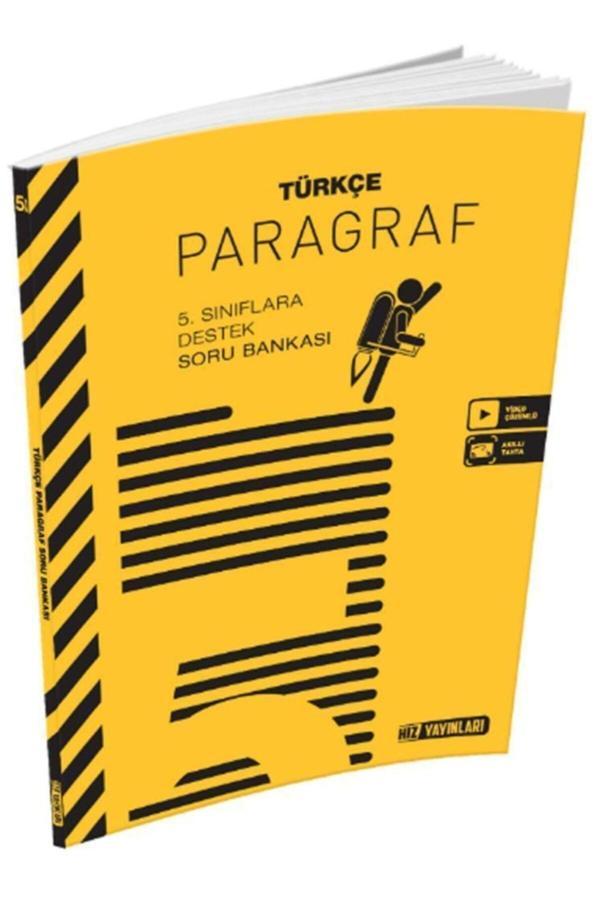 Hız 5. Sınıf Türkçe Paragraf Soru Bankası - Hız Yayınları - Image 1