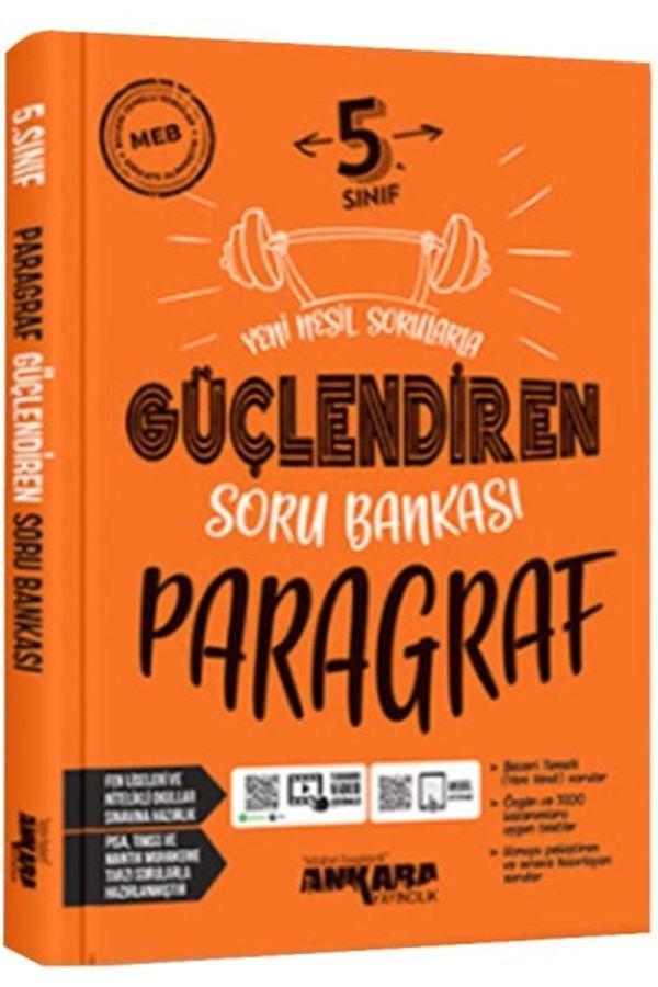 Ankara Güçlendiren 5. Sınıf Paragraf Soru Bankası - Karekök Eğitim Yayınları - Image 1