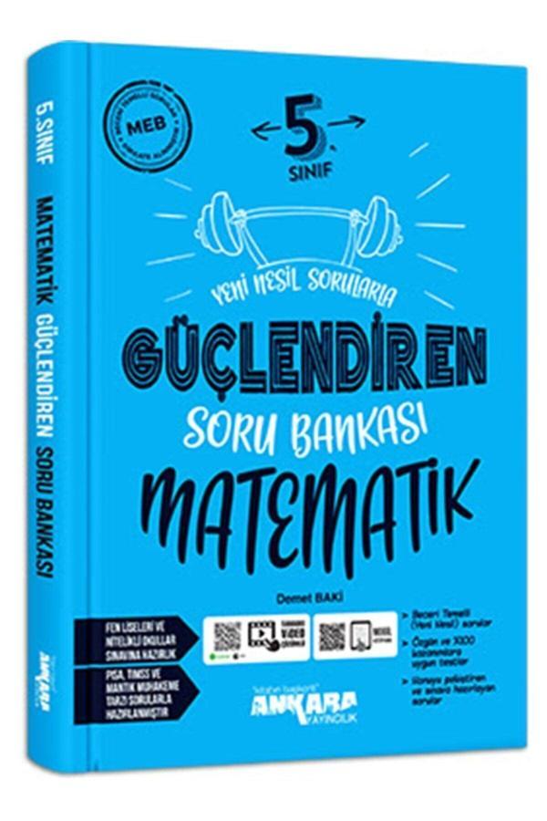 Ankara Yayıncılık 5. Sınıf Matematik Güçlendiren Soru Bankası Yeni 2021 - Karekök Eğitim Yayınları - Image 1