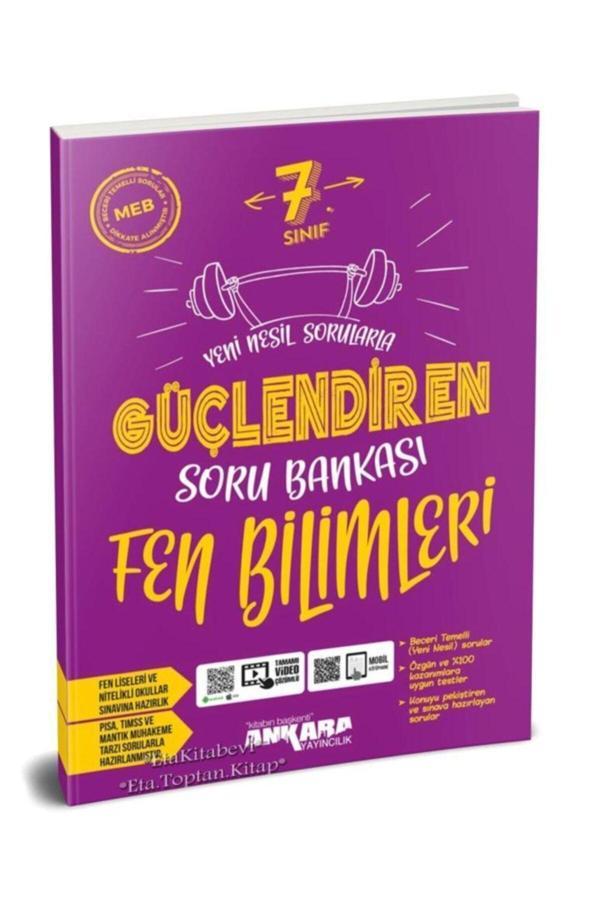 Ankara Yayıncılık 7. Sınıf Fen Bilimleri Güçlendiren Soru Bankası Yeni 2023 - Karekök Eğitim Yayınları - Image 1