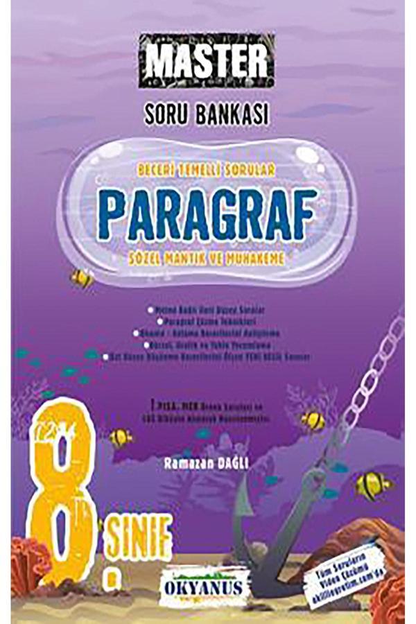 8. Sınıf Master Paragraf Soru Bankası - Okyanus Eğitim - Image 1
