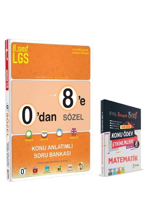 8. Sınıf 0'dan 8'e Sözel Konu Anlatımlı Soru Bankası Ve Türkçe Etkinlik Defteri Yeni Nesil - Tonguç Akademi - Image 1
