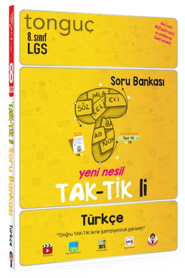 8. Sınıf Türkçe Taktikli Soru Bankası / Kolektif / Tonguç Akademi / 9786254223419 - Tonguç Akademi - Image 1