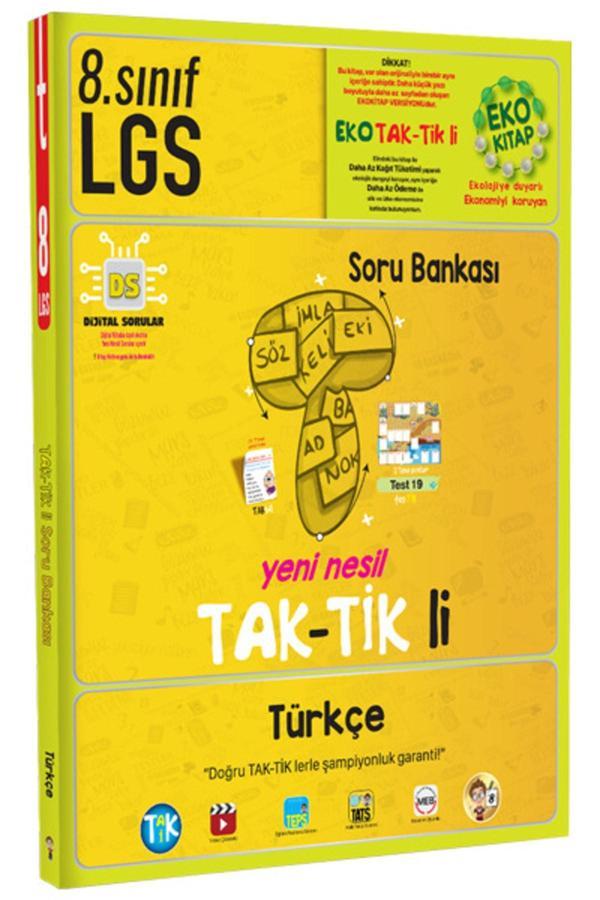 Güncel 8. Sınıf Türkçe Eko Taktikli Soru Bankası - Tonguç Akademi - Image 1