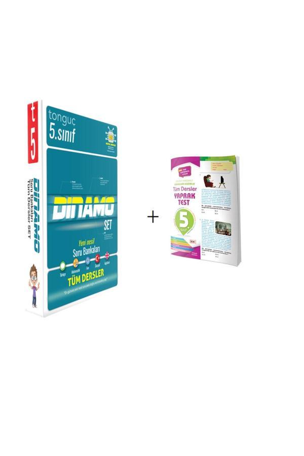 5. Sınıf Tüm Dersler Dinamo Soru Bankası Seti + 5.sınıf Tüm Dersler Yaprak Test - Tonguç Yayınları - Image 1
