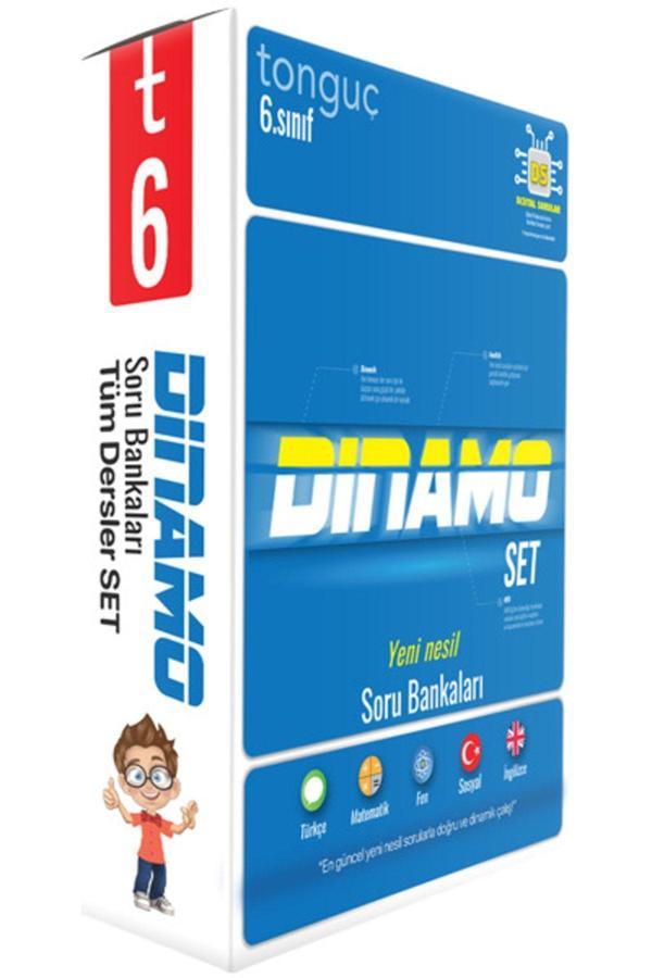 6. Sınıf Dinamo Tüm Dersler Soru Bankası Set 5 Kitap - Tonguç Yayınları - Image 1