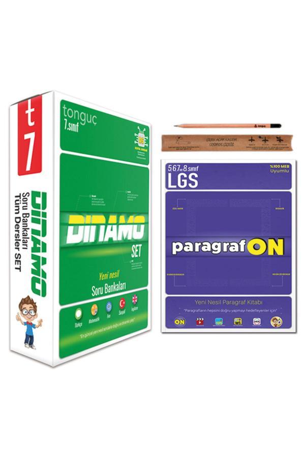 7. Sınıf Dinamo Soru Bankası Tüm Dersler - Paragrafon Set 6 Kitap - Tonguç Yayınları - Image 1