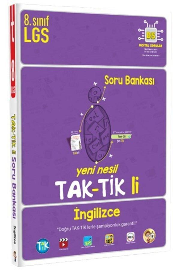 8. Sınıf İngilizce Taktikli Soru Bankası 2022 - Tonguç Yayınları - Image 1