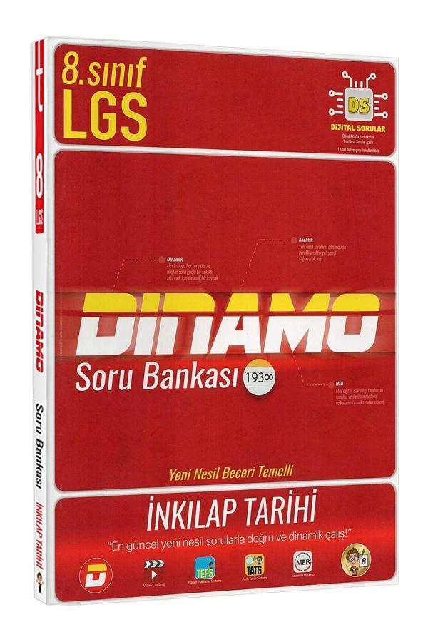 8. Sınıf Inkılap Tarihi Dinamo Soru Bankası - Tonguç Yayınları - Image 1