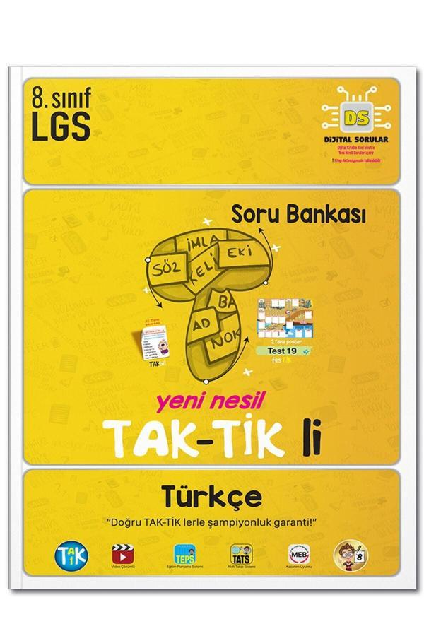 8. Sınıf Lgs Türkçe Taktikli Soru Bankası - Tonguç Yayınları - Image 1