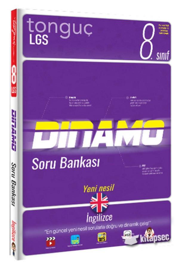 8.sınıf Ingilizce Dınamo Soru Bankası Tonguç Yayınları - Tonguç Yayınları - Image 1