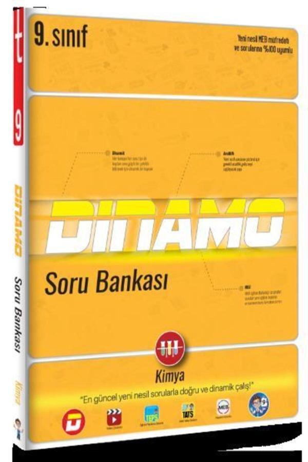 9. Sınıf Kimya Dinamo Soru Bankası Kitabı 2022 - Tonguç Yayınları - Image 1