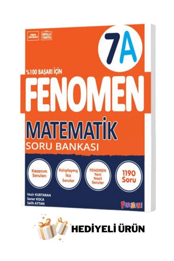 FENOMEN 7.SINIF MATEMATİK A SORU BANKASI HEDİYELİ ÜRÜN - Tonguç Yayınları - Image 1