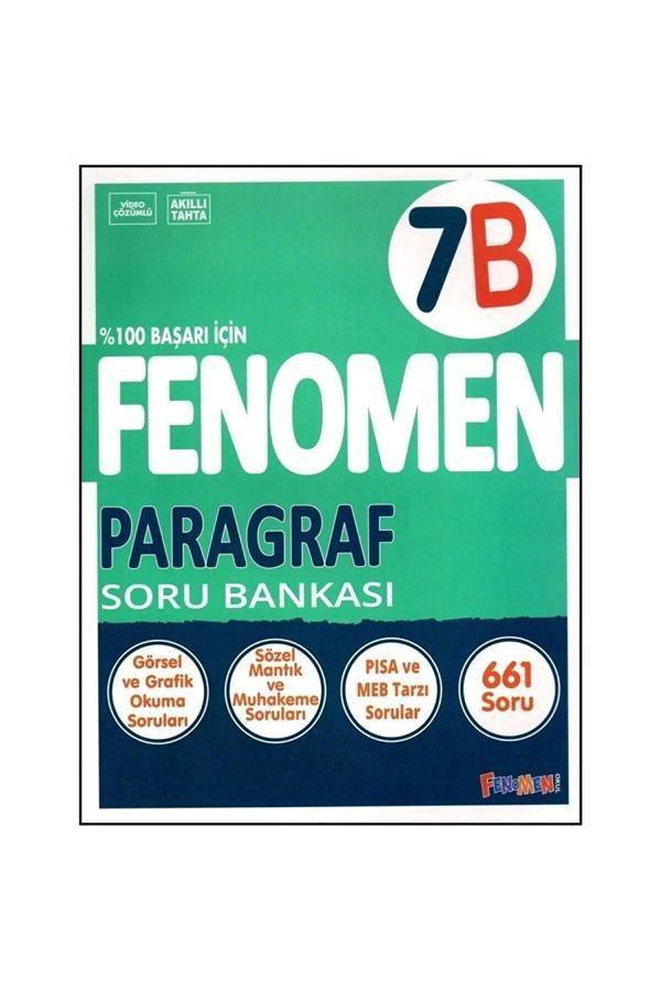 Fenomen Yayınları 7.sınıf (B) Paragraf Soru Bankası - Tonguç Yayınları - Image 1