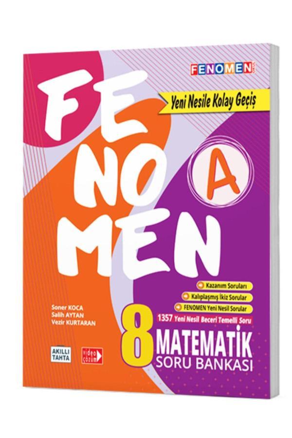 Fenomen Yayınları 8. Sınıf Lgs Matematik Yeni Nesile Kolay Geçiş Soru Bankası (a) - Tonguç Yayınları - Image 1