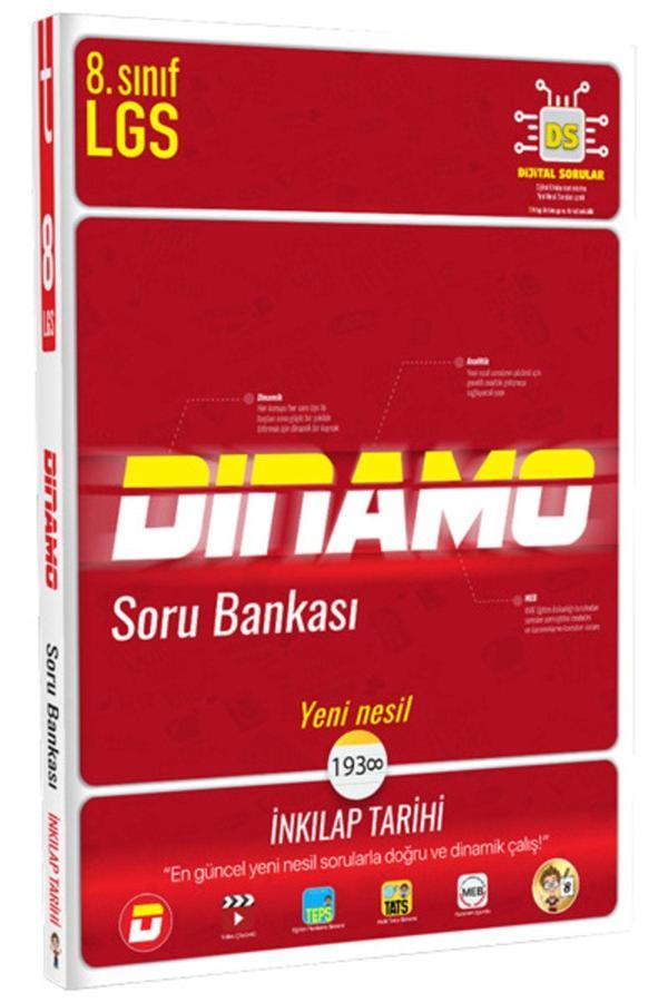 Güncel 8. Sınıf Inkılap Tarihi Dinamo Soru Bankası - Tonguç Yayınları - Image 1