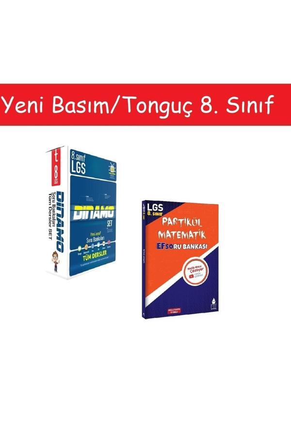 Tonguç 8. Sınıf Dinamo Tüm Dersler Soru Bankası Set & 8. Sınıf Partikül Matematik EFSO Soru Bankası - Tonguç Yayınları - Image 1