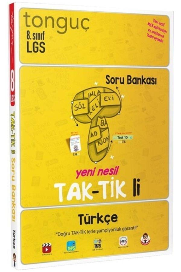 Tonguç 8. Sınıf Türkçe Taktikli Soru Bankası 2021 - Tonguç Yayınları - Image 1