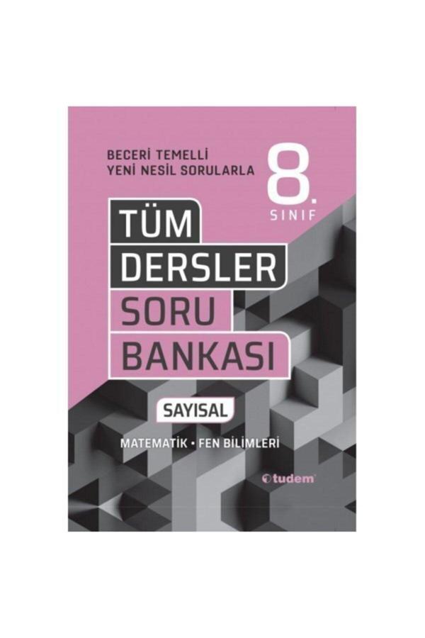 Tudem Tüm Dersler 8.sınıf Beceri Temelli Soru Bankası -sayısal - Tudem Yayınları - Image 1