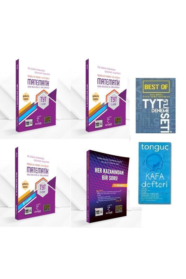 Tyt Matematik 1-2-3 Konu Anlatımlı Soru Bankası ve Her Kazanımdan Bir Soru Bankası Seti İle Deneme - Üç Dört Beş Yayınları - Image 1