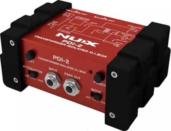 NUX Transformer Isolated DI Box Aktif DI Box CH-PDI2 - Image 1