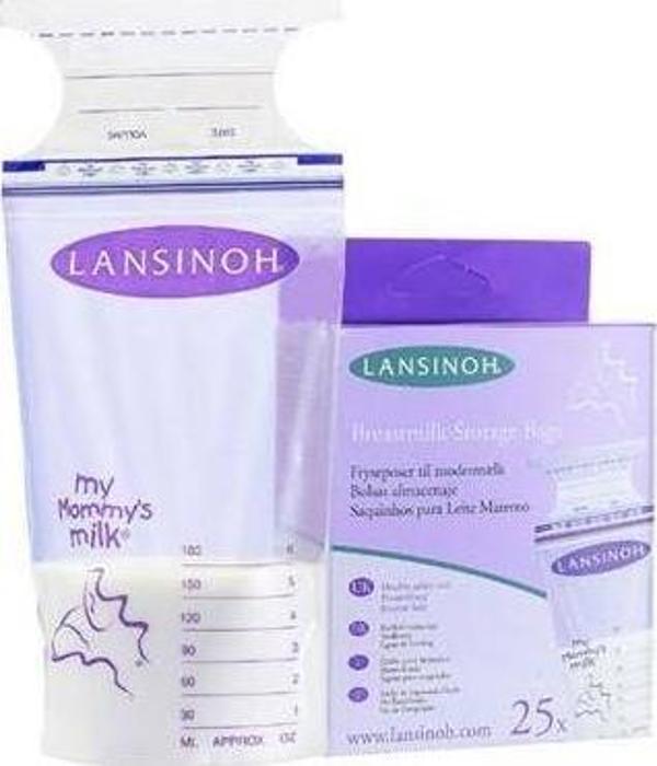 Lansinoh Steril Süt Saklama Poşeti 25'li 5060062991550 - Image 1