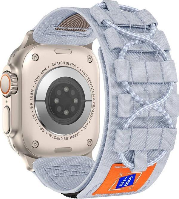Watch Ultra 49mm Zore KRD-99 Hasır Kordon - Image 1