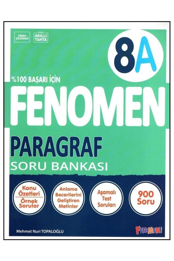 Fenomen Okul Yayınları Lgs 8. Sınıf Paragraf A Soru Bankası - Image 1