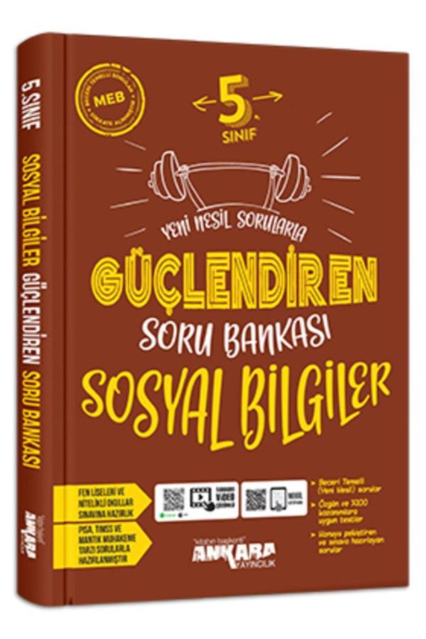 5. Sınıf Sosyal Bilgiler Güçlendiren Soru Bankası Ankara Yayıncılık - Karekök Eğitim Yayınları - Image 1