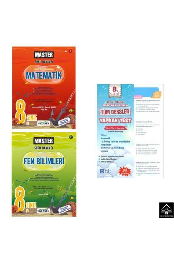 8.sınıf Okyanus Master Matematik Ve Fen Bilimleri Soru Bankası + Tüm Dersler Yaprak Test - Okyanus Eğitim - Image 1