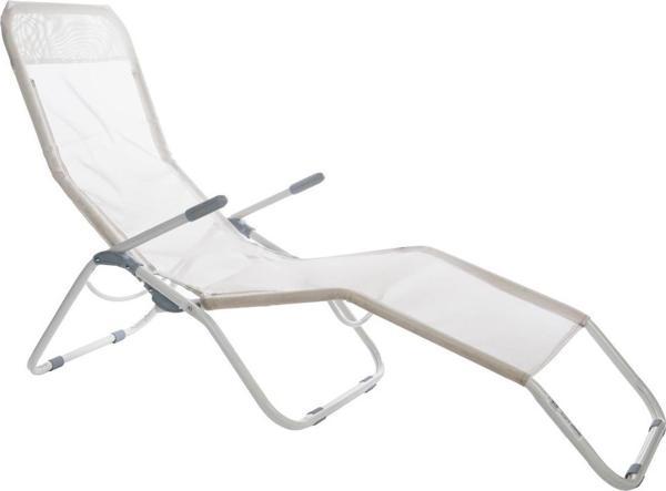 Andoutdoor Tumbona Katlanır Şezlong-GRİ - Image 1