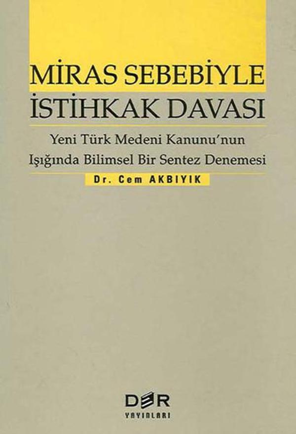 Miras Sebebiyle İstihkak Davası - Der Yayınları - Image 1