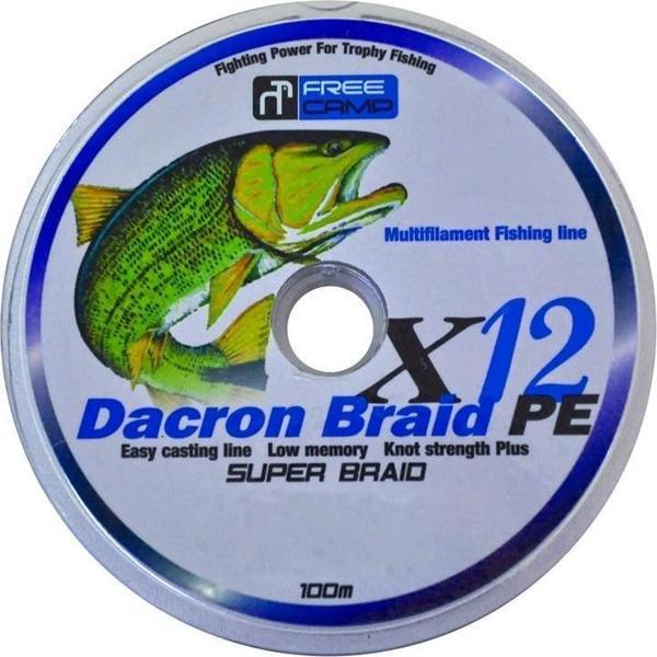 FreeCamp Dakron 12 Braid 100m 0.40mm Olta Misinası - Image 1